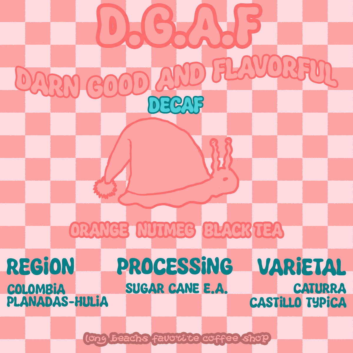 D.G.A.F. (Darn Good and Flavorful) - Whole Bean Coffee — Coffee Is For Everybody